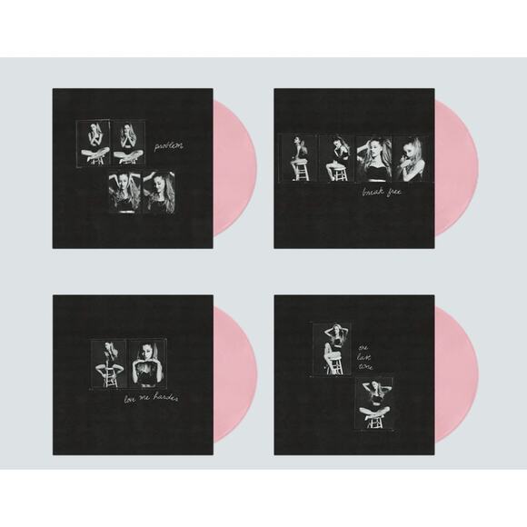 Ariana Grande Pink Vinyl My Everything 7" Singles Tenth Anniversary Sealed
